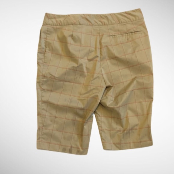EP PRO From Afar Tan/Salmon Stretch Golf Shorts - Picture 2 of 7
